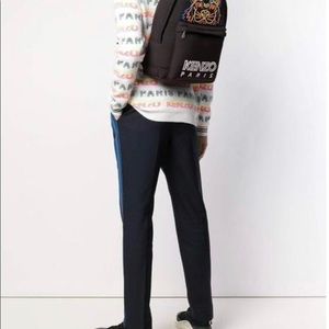 Kenzo Large embroidered Tiger Neoprene Backpack